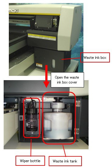 ink waste tank